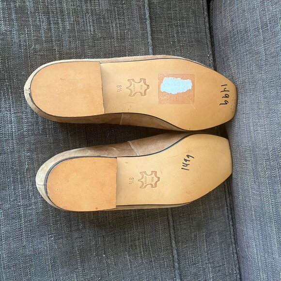 Rare Vintage BABE DIDRIKSON Suede Embroidered Loafer Size 8.5 - Picture 7 of 8